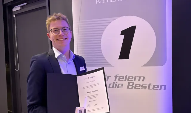 Auszeichnung Kevin Ruppert