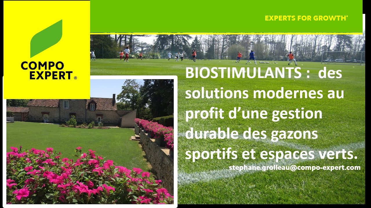 Biostimulants, des solutions modernes au profit d’une gestion durable des gazons