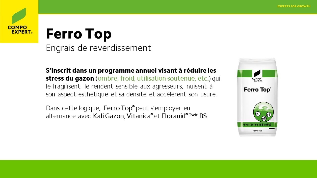 Vidéo FerroTop nouvelle granulo fine stéphane_Fr